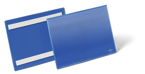 Durable Adhesive Pocket A5 Blue