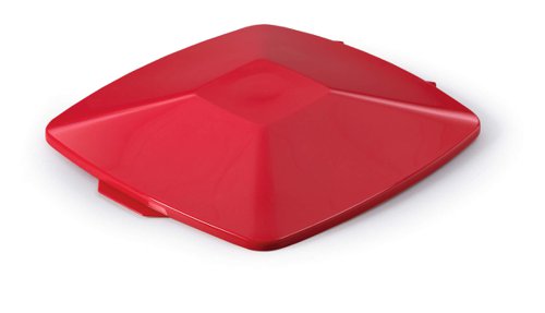Durable DURABIN 40L Square Lid Red