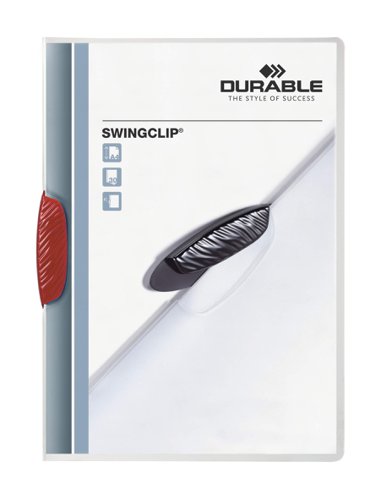 Durable SWINGCLIP A4 Folder Red
