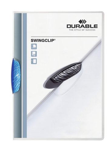 Durable SWINGCLIP A4 Folder Blue