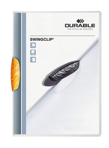 Durable SWINGCLIP A4 Folder Orange