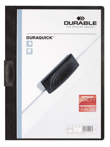 Durable DURAQUICK A4 Folder Black