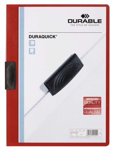 Durable DURAQUICK A4 Folder Red