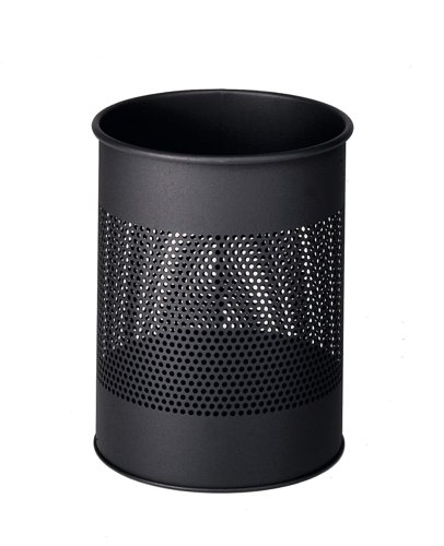 Durable Perforated Bin 15L Charcoal