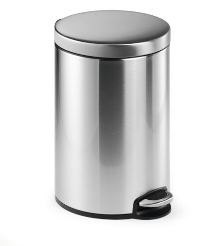 Durable Pedal Bin Stainless Steel 12L