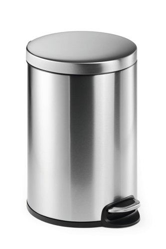 Durable Pedal Bin Stainless Steel 20L
