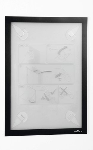 Durable DURAFRAME Wallpaper A4 Black