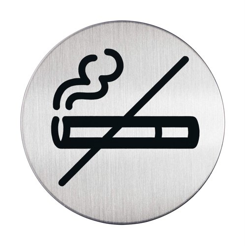 Durable PICTO 'No Smoking' Symbol 65mm