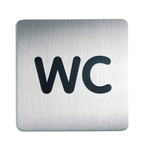 Durable PICTO 'WC' Symbol 150mm