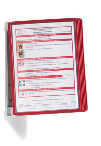 Durable VARIO WALL 5 A4 Red