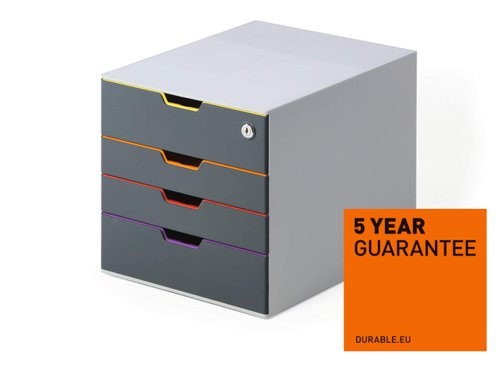 Durable VARICOLOR SAFE 4 Drawer Unit