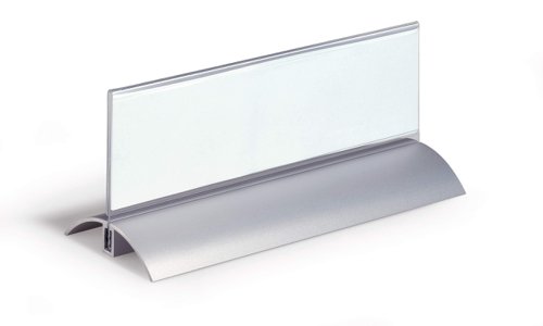 Durable DE LUXE Name Plate 61x210mm