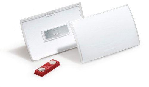 Durable CLICK FOLD Magnet Badge 40x75mm
