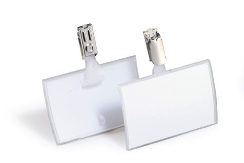 Durable CLICK FOLD Clip Badge 54x90mm