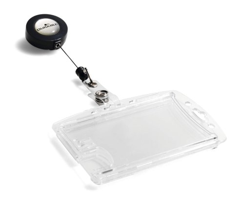 Durable ENCLOSED Badge Reel ID Holder