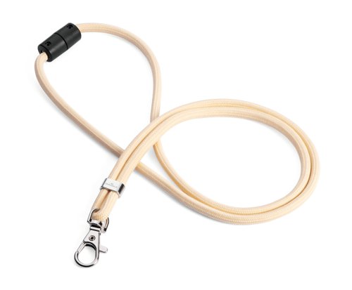 Durable rPET Lanyard Beige