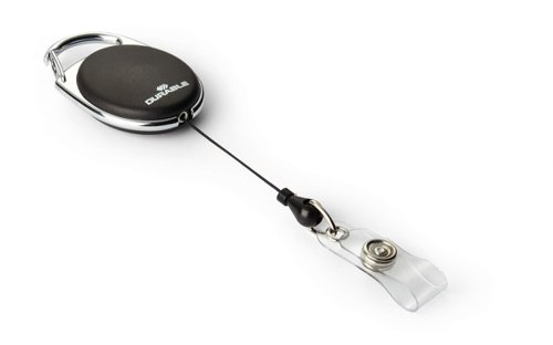 Durable STYLE Badge Reel Black
