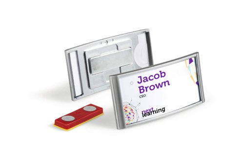Durable Classic Magnet Badge 30x65mm