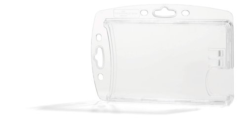 Durable ENCLOSED ID Card Holder Clear