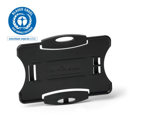 Durable ECO 1 ID Card Holder Black
