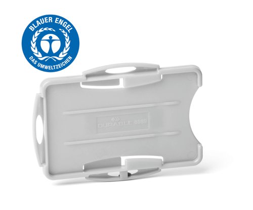 Durable ECO 2 ID Card Holder Grey