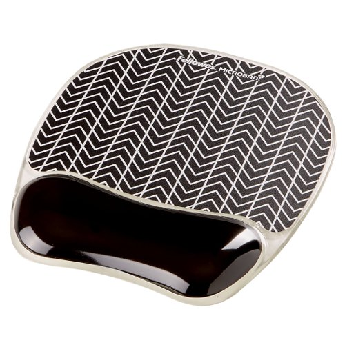 Photo Gel Mouse Pad Wrist Support Chevron