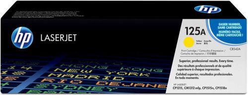 HP CB542A Yellow Toner 125A