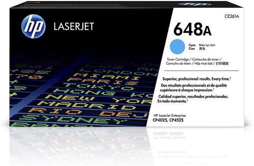 OEM HP CE261A (648A) Cyan Toner