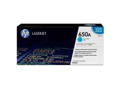 HP CE271 (650A) Cyan Toner