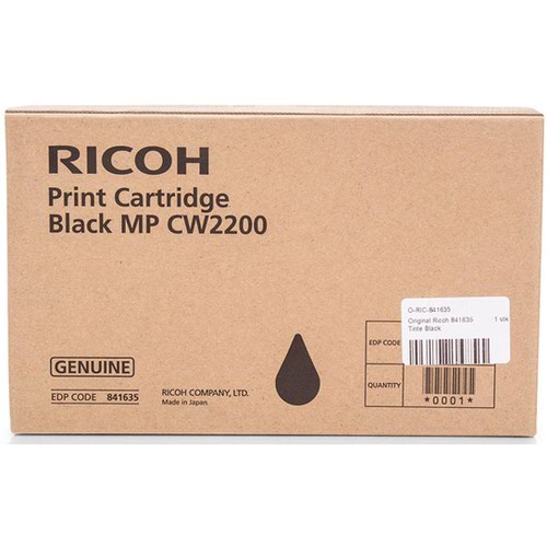 Ricoh MPCW2200 Black Ink Cartridge 841635