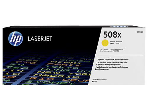 OEM HP CF362X Yellow 9500 Pages Original Toner 508X