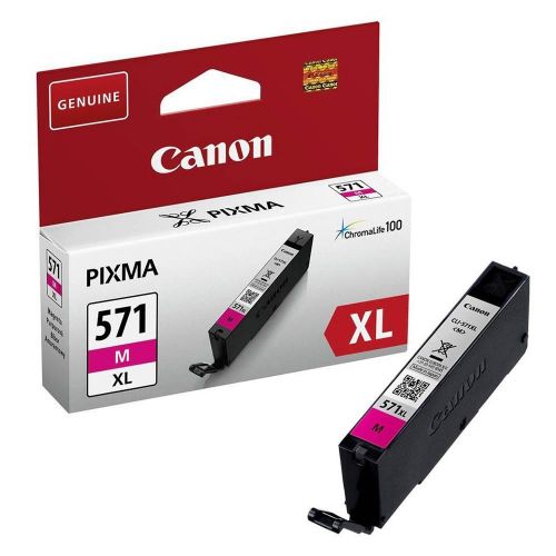 OEM Canon CLI-571MXL Magenta High Capacity Ink Cartridge 0333C001