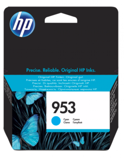 OEM HP 953 Cyan 630 Pages Original Ink Cartridge F6U12AE