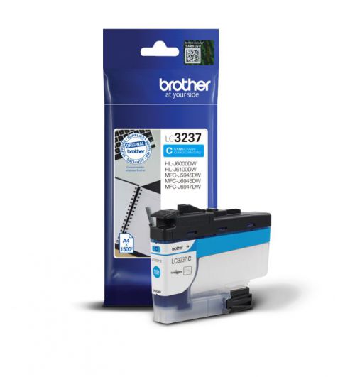 OEM Brother LC3237C Cyan Ink Cartridge