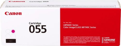OEM Canon 055M Magenta 2100 Pages Original Toner 3014C002
