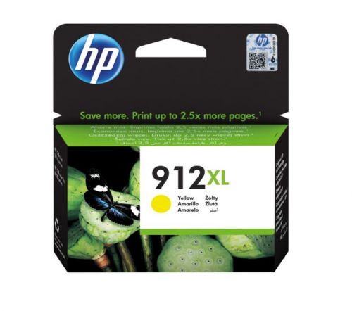 OEM HP 912XL High Capacity Yellow Ink Cartridge 3YL83AE