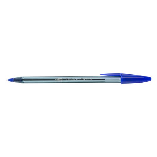 Ballpoint Pens BIC Cristal Exact Blue ballpoint pen Ultra Fine Pack of 20