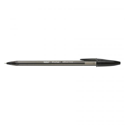 Ballpoint Pens BIC Cristal Exact Black ballpoint pen Ultra Fine Pack of 20