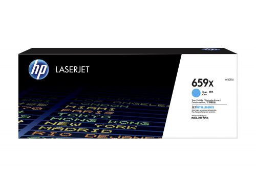 OEM HP W2011X (659X) Toner Kit Cyan High Capacity 29K Pages