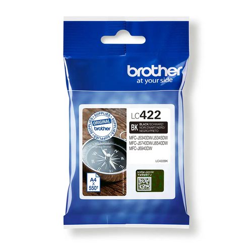 OEM Brother LC422BK Black Ink Cartridge