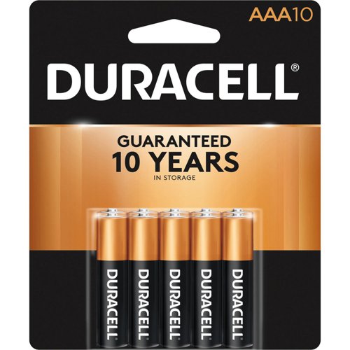 Duracell Plus AAA Battery Pack of 10 AAADURB10+