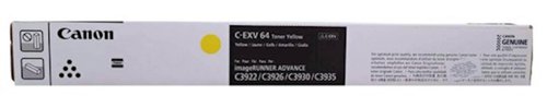 OEM Canon 5756C002 C-EXV64 Toner Cartridge Yellow 60k
