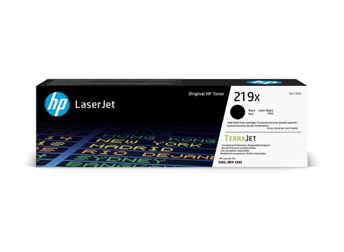 OEM HP W2190X/219X Black Toner Cartridge