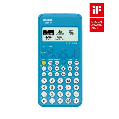 Calculators Casio FX-85GTCW+ Scientific Calculator Blue