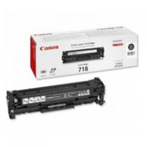 Laser Toner OEM Canon 2662B002 718BK Black 3400 Pages Original Toner