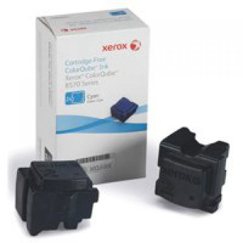 OEM Xerox 108R00931 Original Cyan Solid Ink Sticks (x2) 4,400 Pages