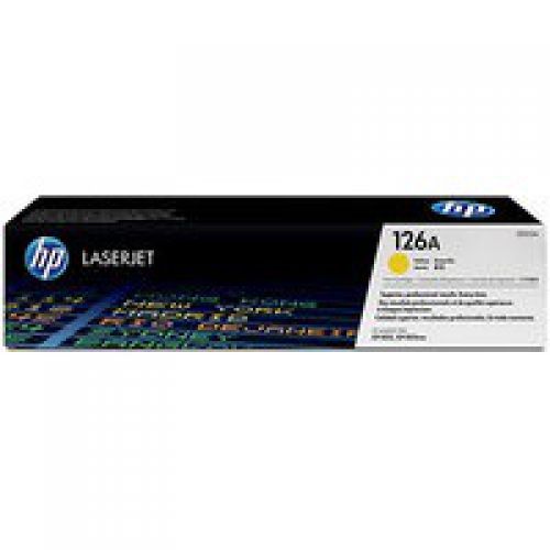 OEM HP CE312A Yellow 1200 Pages Original Toner
