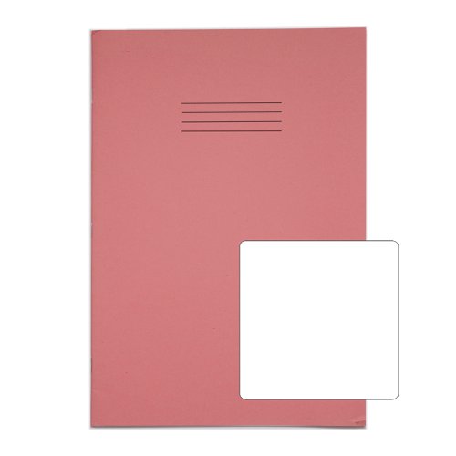 RHINO 13 x 9 Oversized Exercise Book 48 Page, Pink, B (Pack of 50)