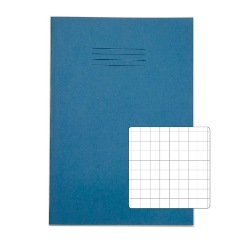 RHINO 13 x 9 Oversized Exercise Book 80 Page, Light Blue, S10 (Pack of 10)