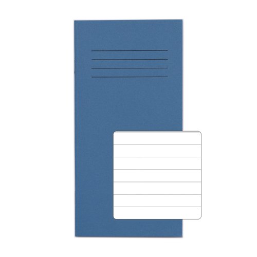 RHINO 8 x 4 Vocabulary Notebook 32 Page, Light Blue, F12 (Pack of 25)